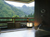 Japanese-style room with the open-air bath